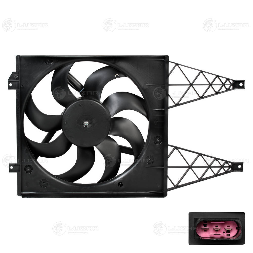 Ventilátor chladenia motora LUZAR Original TH, Ltd.